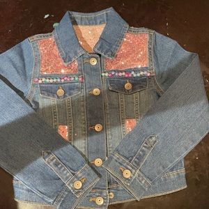 Handmade girls jacket. Size 5T/6T